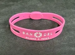 バンデル ラバーブレスレット ピンク BANDEL Lサイズ