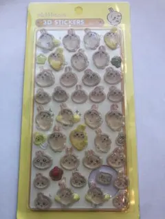 【新品】ちぃかわ 3Dシール ステッカー 海外製