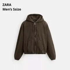ZARA デニムフード付きジャケット