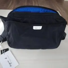 新品未使用　agnes b. アニエスベーショルダーバッグ　軽量ナイロン