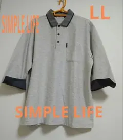 element of SIMPLE LIFE ポロシャツ LL