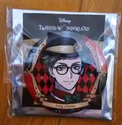 ツイステッドワンダーランド トレイ・クローバー 缶バッジ