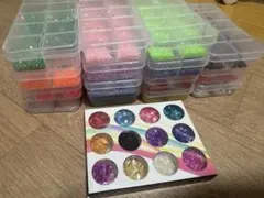 ネイルパーツセット 多色 さまざまなデザイン