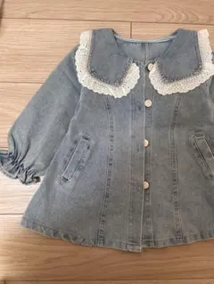 ベビー　デニム　ワンピース　ジャケット