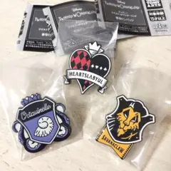【新品】ディズニー　ツイステッドワンダーランド　寮章　ピンバッジ　3種①　ガチャ