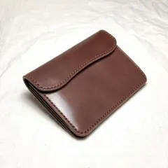 栃木レザー ギャルソン財布 トラッカーウォレット 本革 総手縫い ヌメ