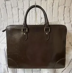 ポールスミスPorl Smithレトロ調 本革ビジネスBAG中古