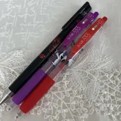 スヌーピー文具3本⭐︎JUICE UP ジュースアップ＆サラサクリップ