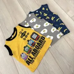 キッズ　タンクトップ　3枚セットのサムネイル