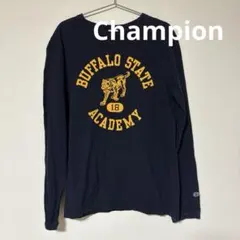 美品Champion BUFFALO STATE ACADEMY 長袖Tシャツ