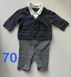 美品！【コムサイズム】フォーマルカバーオール