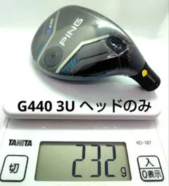 3U未使用G440 #3UT 20° ヘッドのみ/ 国内仕様 2026年最新】G440 ユーティリティの人気アイテム - メルカリ