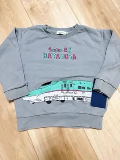 BEAMS mini E5系はやぶさ トレーナー 110 春服のサムネイル