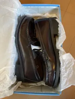 3日使用　23.5cm HARUTA ダークブラウン ローファー