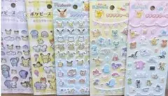 本日限定価格！！ ポケモンぷくぷくシール ポケピースキラキラシール