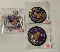 少女革命ウテナ　まるくじ　姫宮アンシー　アクリルキーホルダー＆缶バッジセット
