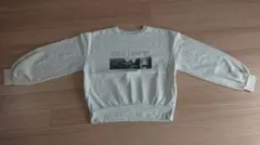 【未使用】裏起毛 ライトグレー スウェット ユニセックス LLサイズ