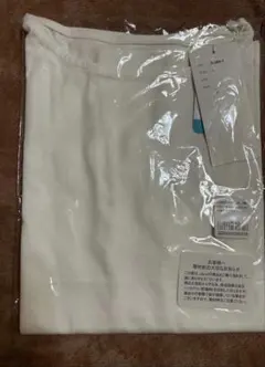 Pierrot・ベーシックTシャツ ☆ 綿100％ フレンチスリーブ 白のサムネイル