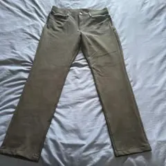 CLOSSHI ストレッチブラックスキニーパンツ ボタン付きXL