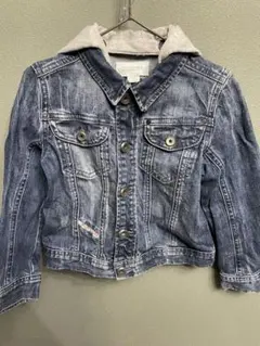 DIESEL フード付きデニムジャケット