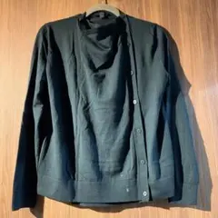 COS コス 長袖ニット トップス 無地 レディース グリーン　Sサイズ