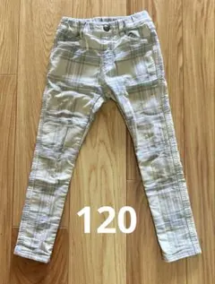 ブランシェス　裏起毛　チェック柄パンツ