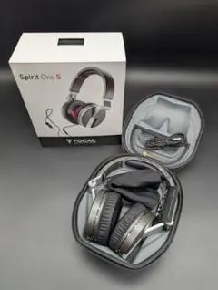 新品】FOCAL Spirit One ブラック 有線ヘッドホン 長期保存品 - メルカリ