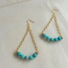 トルコ石ピアス☆イヤリング
