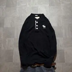 archive henley neck l/s tee y2k 00s