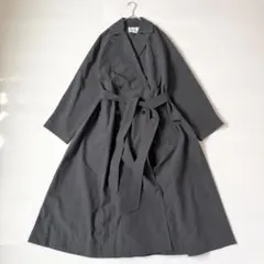 HAUNT ハウント 2025SS ロング　トレンチコート　ブラック　38