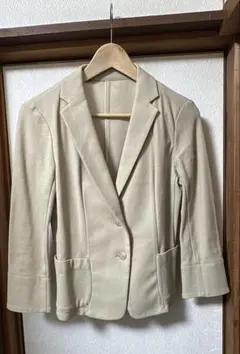 コムサイズム　ジャケット　ベージュ　/M