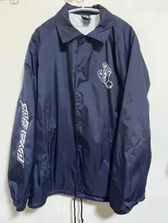 SANTA CRUZ ネイビー ナイロンジャケット L