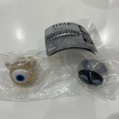 ピクサーキャラクター　ファッションリング　ロイヤルクリア　2個セット