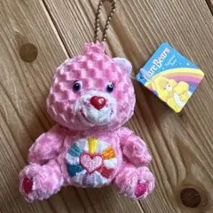 CareBears ケアベア ボールチェーン付ぬいぐるみ ホープフルハートベア