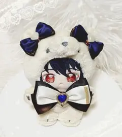 いつぬい ぬい服 リボン バラ レース ライトブルー - メルカリ