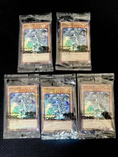 遊戯王 サンスタートニック コラボ ブルーアイズ 5枚セット - メルカリ