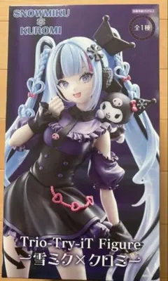 【新品・未開封】雪ミク×クロミ Trio-Try-iT クロミク フィギュア