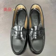 黒のローファー『 HARUTA』24.5cm