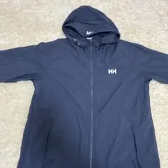 Helly Hansen フード付きナイロンジャケット Lサイズ ネイビー