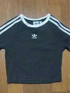 adidas クロップドTシャツ