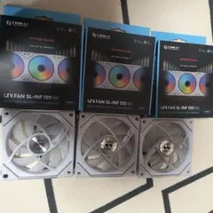 Lian Li UNI FAN SL-INF 120 reverse 3個セット
