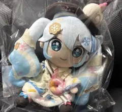 雪ミク2026 ふわぷち どでかジャンボぬいぐるみ 特典色紙 - メルカリ