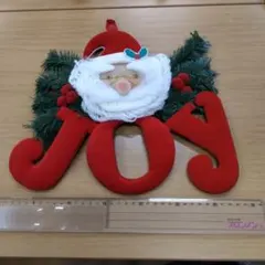 海外壁掛けクリスマスJOYオーナメント