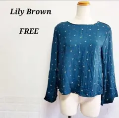 2/28出品終了❣️詰め放題対象❣️冬物最終価格　リリーブラウン☆　カットソー