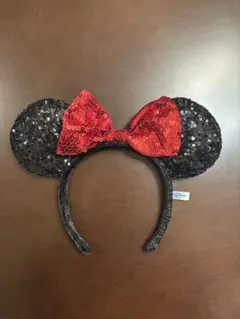 ミニー スパンコール カチューシャ ディズニー