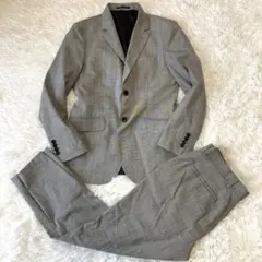 グレンチェック スーツ