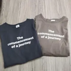 XS green label relaxing長袖Tシャツ 2枚セット