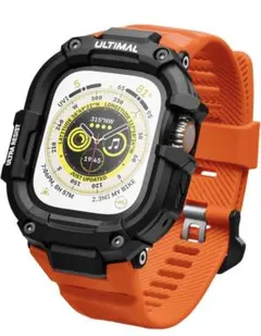 ULTIMAL Apple Watch バンド 49mm オレンジ