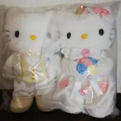希少　ハローキティ ウェディングドールセット ハローキティ ウェディングドールセット ハローキティ