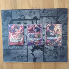 ONEPIECE 3rd Anniversary 三兄弟 3枚セット